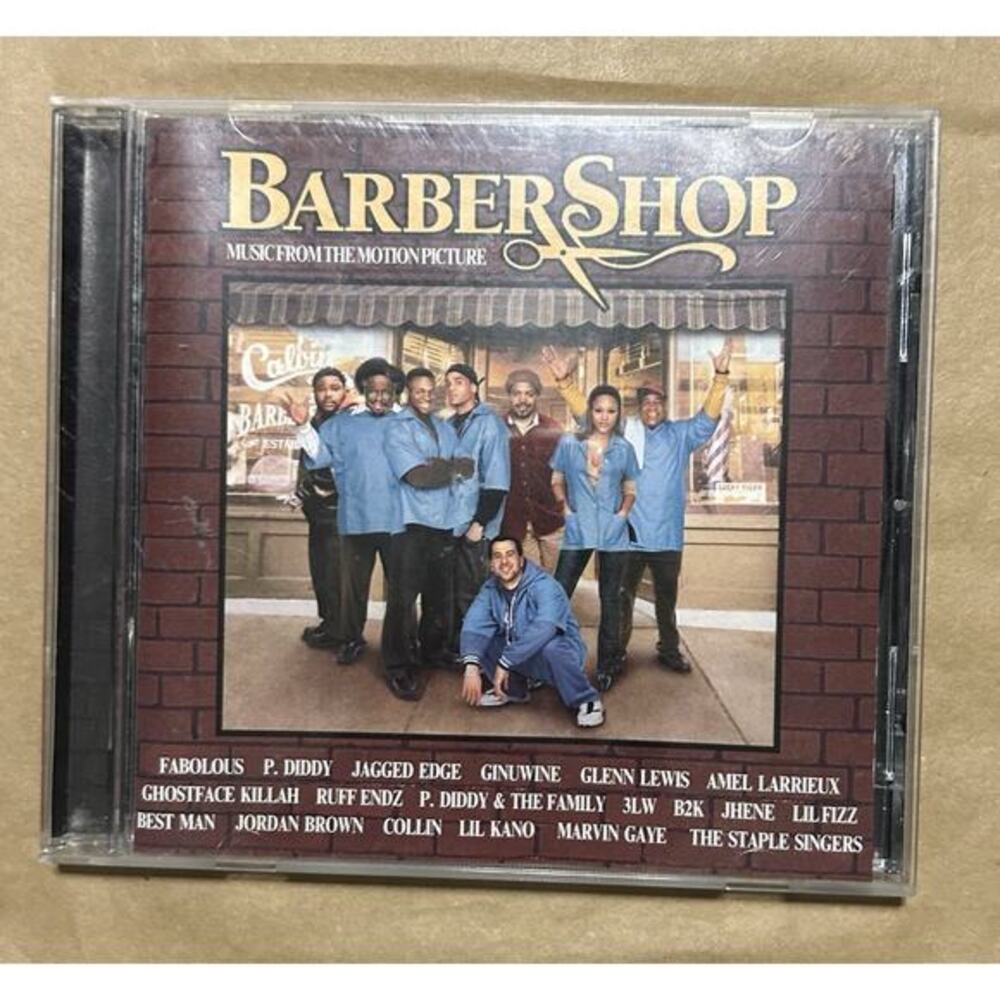Barbershop (Music From The Motion Picture) (CD, US, 2002,‎ Sony)